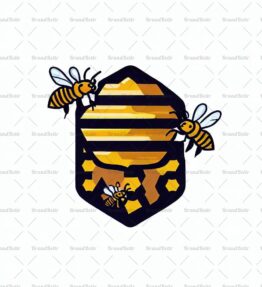 Bienenstock und Bienen